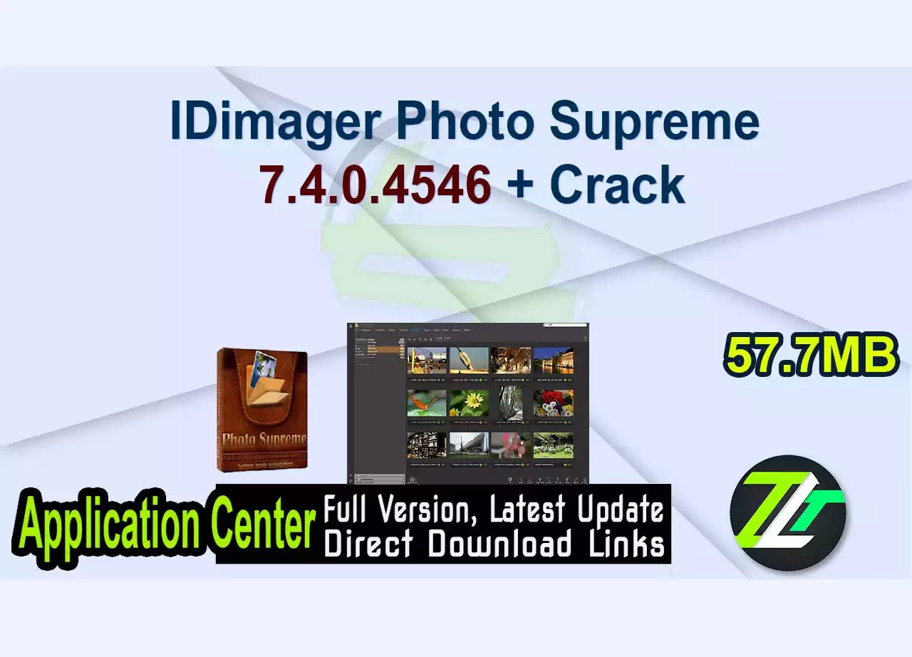 IDimager Photo Supreme 7.4.0.4546 + Crack