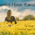 Creative Honor Names: Ten Ways to Honor a Loved One