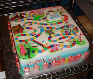 Candyland Birthday Cake on Candy Land Theme Would Be An Excellent And Fun Choice Make The Cake