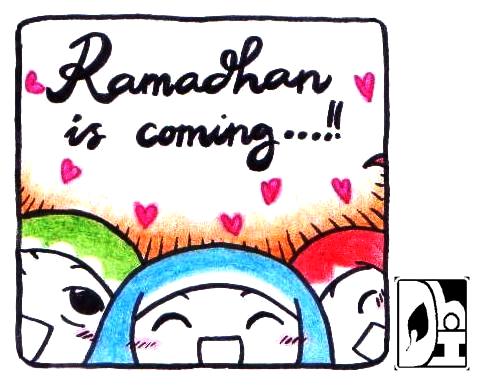 Komik Muslimah  Ramadhan  is coming