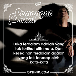 Luka paling dalam adalah yan g terlihat oleh mata. Dan kesedihan terdalam adalah yang terucap oleh kata-kata"  Gambar ini sangat cocok untuk kalian yang sedang sedih karena patah hati dan cocok sekali untuk kalian pasang di display picture bbm kalian sebagai ungkapan sakit hati