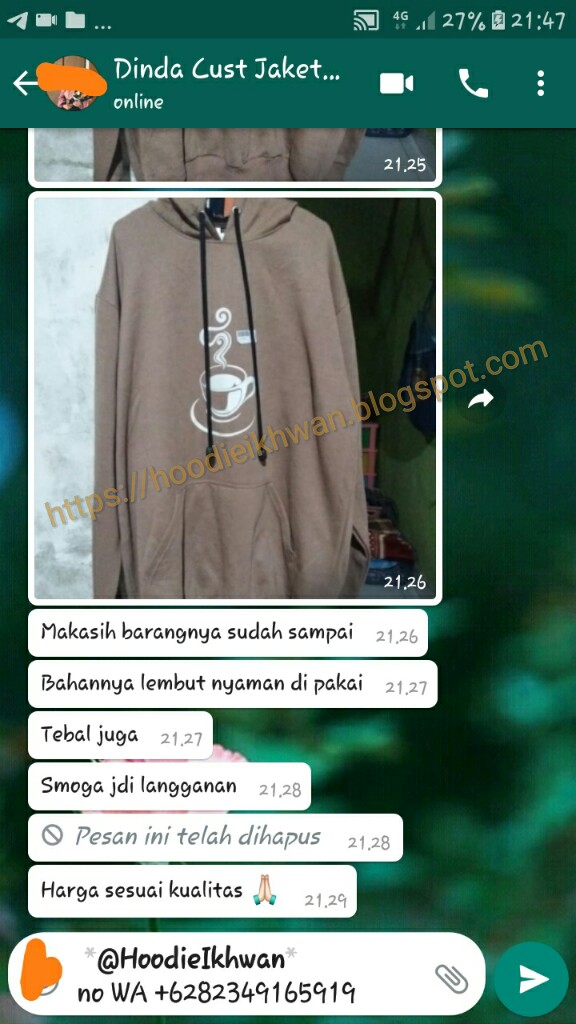 Hoodie Kopi Glow In The Dark