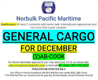 seaman job vacancy