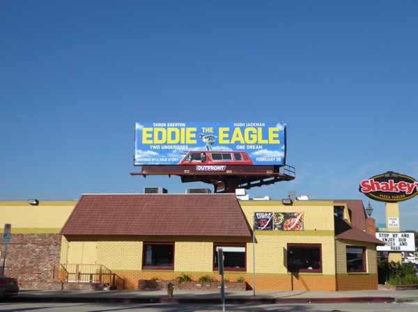 Daily Billboard: Eddie the Eagle movie billboards ...