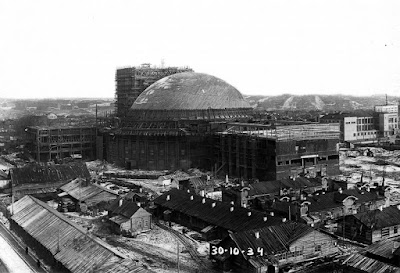 Fotos de la construcción del Teatro de ópera y ballet de Novosibirsk Opera and Ballet Theatre History of the construction Rusia