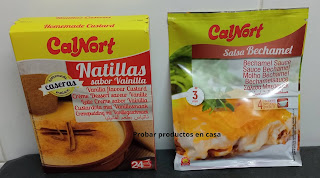 Disfrutabox: Calnort Natillas y salsa bechamel