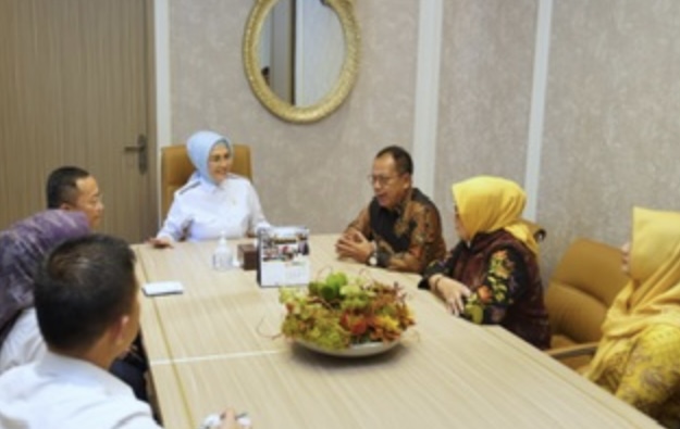 Kunjungan Kerja Pimpinan DPRD Lampung Diterima Ketua DPRD Prov. Sumsel