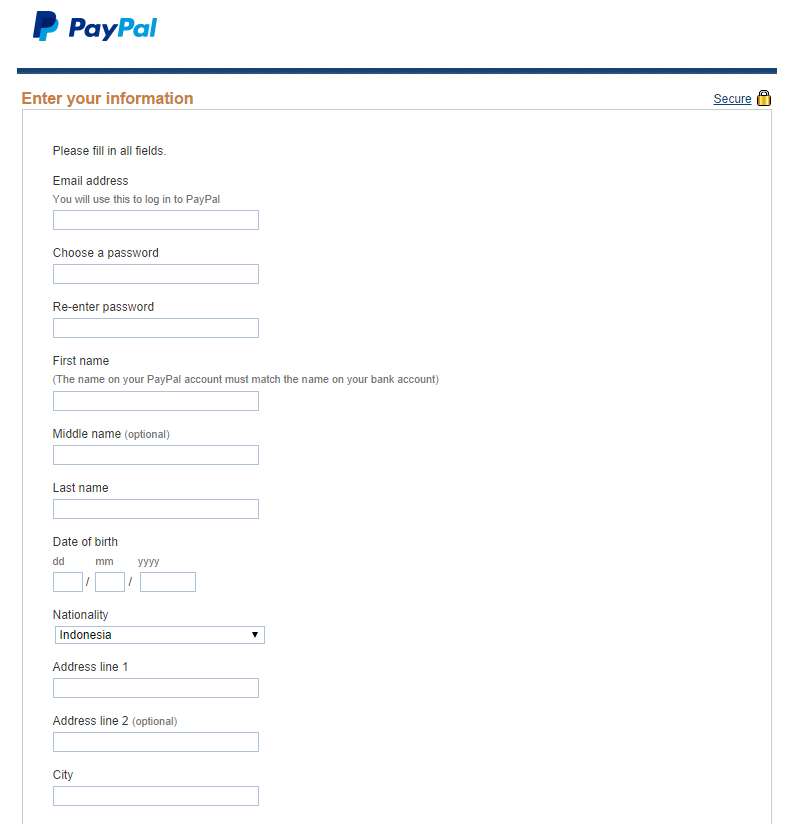 Cara Daftar dan Verifikasi PayPal Terbaru 2015 (2)