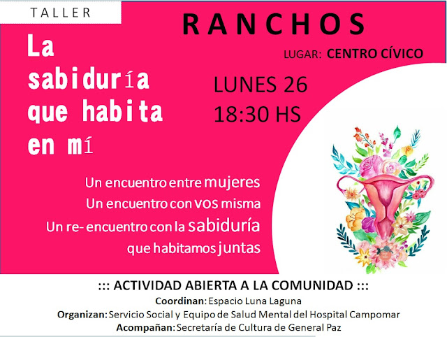 Taller dictado por el Servicio Social y equipo de Salud Mental del Hospital