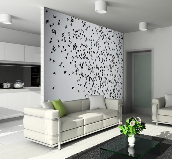 House Of Furniture: latest Living Room Wall Decorating Ideas