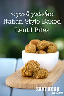 Healthy Italian Baked Lentil Balls Recipe Vegan