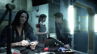 Aurora, Octavia, and Bellamy Blake