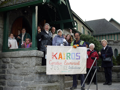 A great colourful turnout at St Saviour's Anglican in Nelson BC