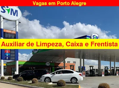 Sim Rede de Postos abre vagas para Auxiliar de Limpeza, Frentista e Caixa Operador em Porto Alegre