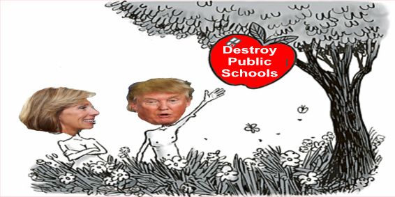 Image result for big education ape trump devos