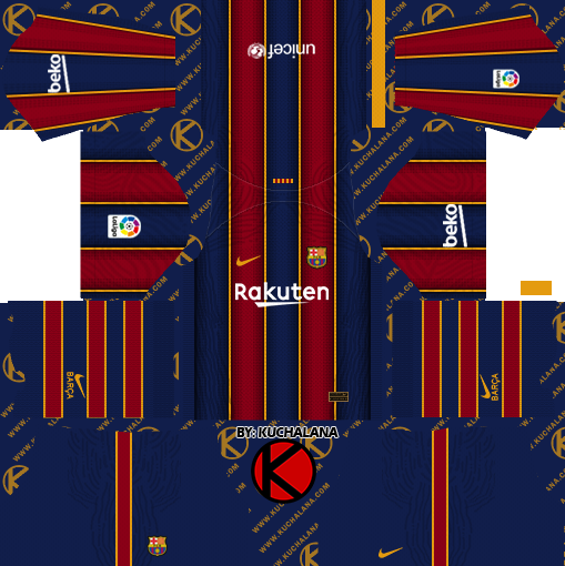 F C Barcelona 21 Nike Kit Dls19 Kuchalana