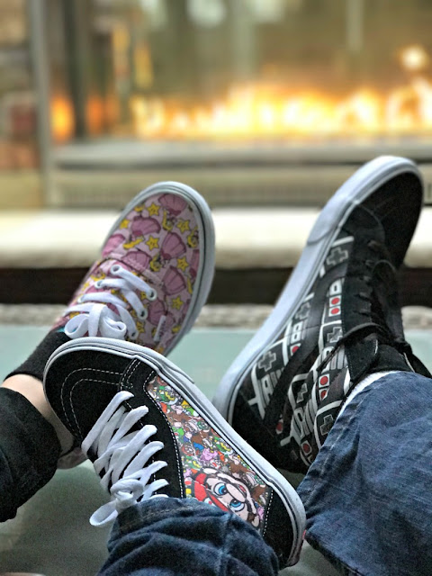 Vans Shoes art nintendo