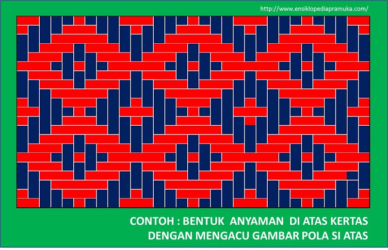 Info Populer Rumus Motif Anyaman Kertas