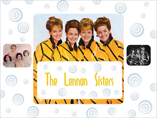 Lennon Sisters Wallpaper, swirls