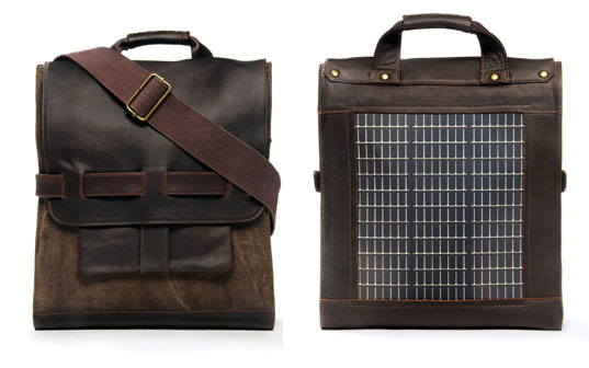 sustainable living find of the day: noon solar bags