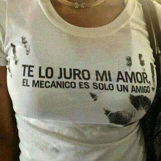 Playera de humor "El mecánico"