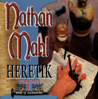 Nathan Mahl "Heretik Volume I: Body Of Accusations"2000 + "Heretik Volume II: The Trial" 2001 + "Heretik Volume III: The Sentence"2002 Canada Prog Jazz Rock Fusion