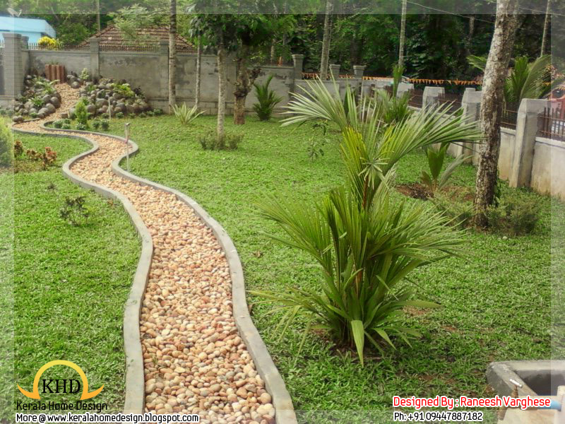 Landscaping design ideas - Kerala home design and floor plans