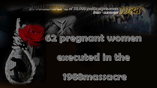 The names of some of the PMOI women who were executed while pregnant by the Iranian regime