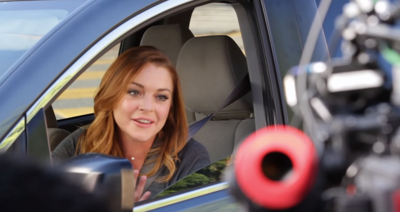 Lindsay Lohan is Sorta Your Mom in Esurance Ad