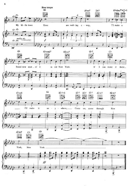 New York New York Partitura