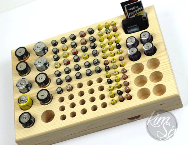 Battery Wooden Box Sorter