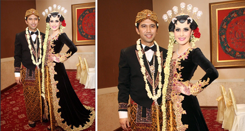 Astrid Putrinda: Kebaya Pengantin Beludru, Adat Jawa