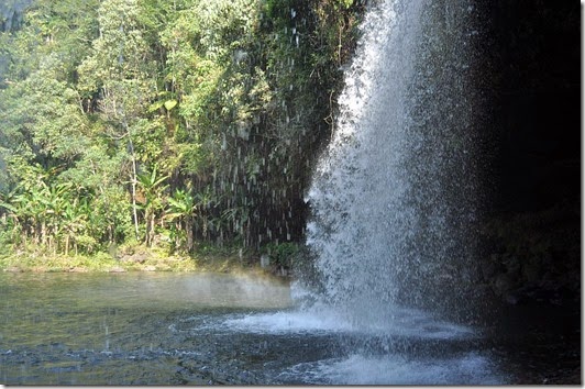 Laos Bolaven Plateau Tour Tad Champi waterfall 140208_0143