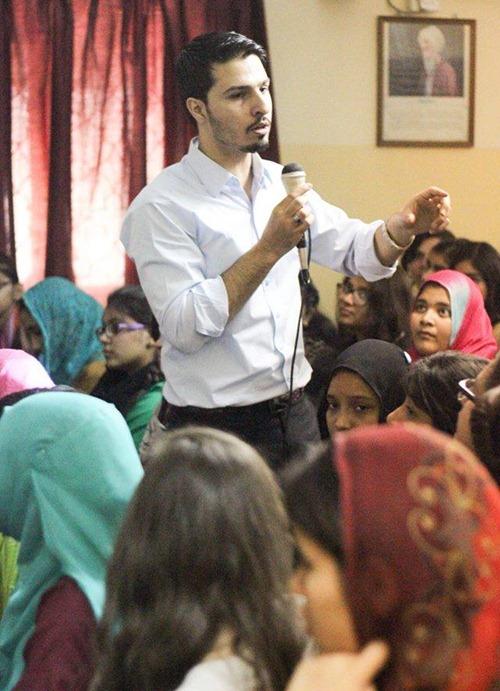 Mohammad Mustafa in Beacon light academy Seminar