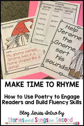 Short poems and silly songs are two great ways to engage reluctant readers and build their fluency skills!