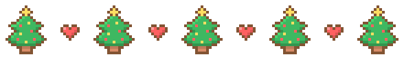Christmas Tree pixel art