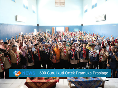 600 Guru RA Ikuti Ortek Pramuka Prasiaga
