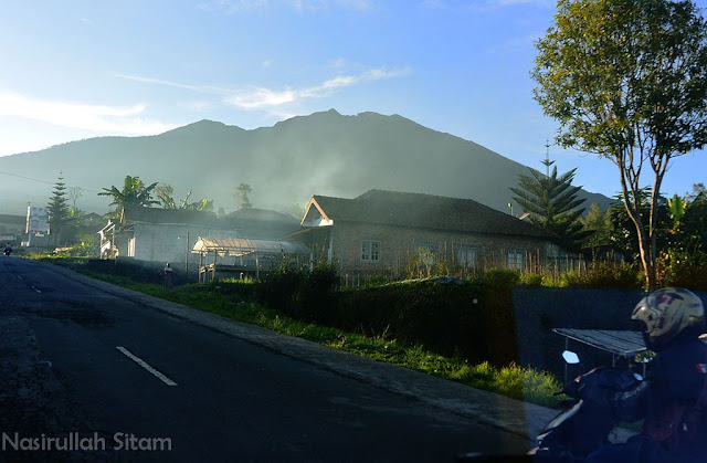 Pemandangan sepanjang perjalanan Kopeng - Salatiga