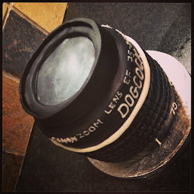 Camera Lens Cake