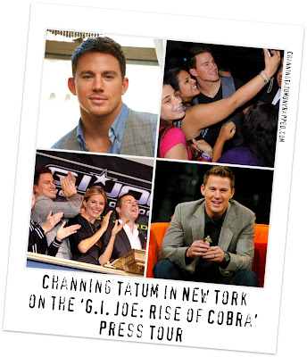 channing tatum gi joe wallpaper. Channing Tatum is still working hard in New York City to promote his newest
