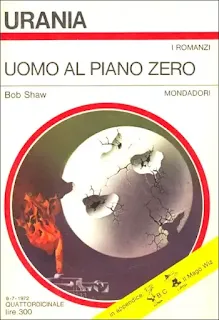 La copertina di Uomo al piano zero - Urania 596