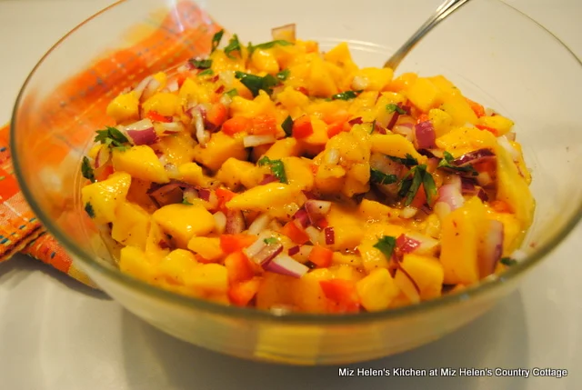 Mango Salsa at Miz Helen's Country Cottage