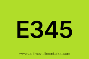 Aditivo Alimentario - E345 - Citrato Magnésico