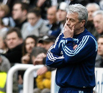 Kevin Keegan, former manager of Newcastle United, former team in the English Premier League