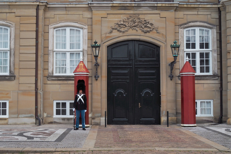 Palais d'Amalienborg à Copenhague