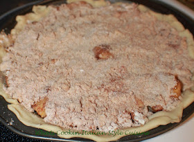 this is the streusel for dutch apple pie topping