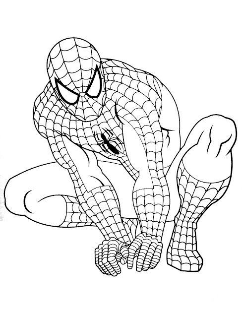 Top 10 Free Spiderman Coloring Pages