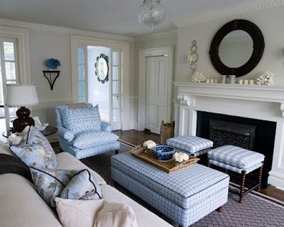 Pics Living Rooms on The Living Room Of This Home Is Decorated Using Beautiful Cool Blue