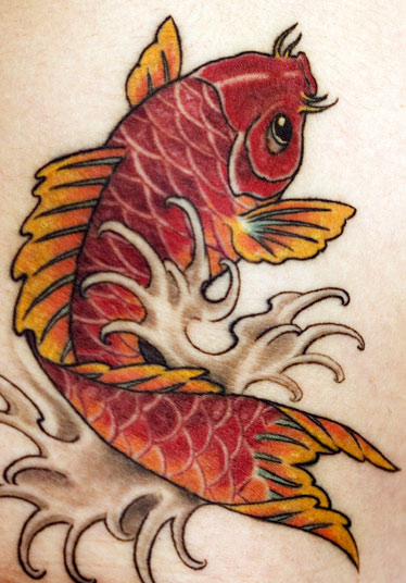 koi fish tattoo photos