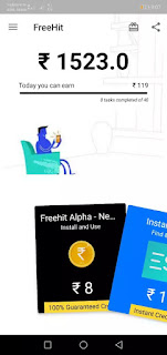 [FreeHit App] Get ₹100 Paytm Cash Free | New Earning App Instant Payment | Paytm Earning App